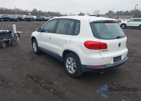 2012 Volkswagen Tiguan S/Se/Sel из США, поврежденный, VIN WVGBV7AX3CW517806